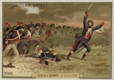 Batalla de Alkmaar, Guerras Revolucionarias Francesas, 6 de octubre de 1799 de French School