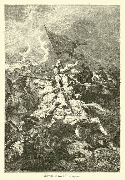Batalla de Fornovo de French School