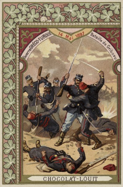 Batalla de Gribovo, Guerra Greco-Turca, 14 de mayo de 1897 de French School