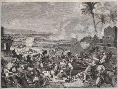 Batalla de Sediman - batalla entre el ejército francés comandado por el General Louis Charles Antoine Desaix (1768-1800) y el ejército mameluco de Mourad Bey (1750-1801), 7 de octubre de French School