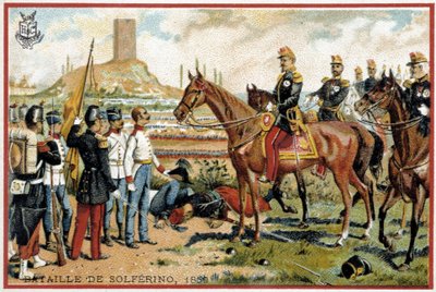 Batalla de Solferino: Victoria en la Batalla de Solferino contra los austriacos en 1859 - División Forey de French School