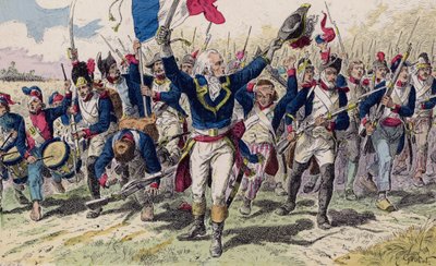 Batalla de Valmy de French School