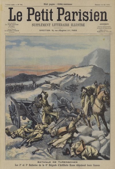 Batalla del Río Yalu, Guerra Ruso-Japonesa de French School