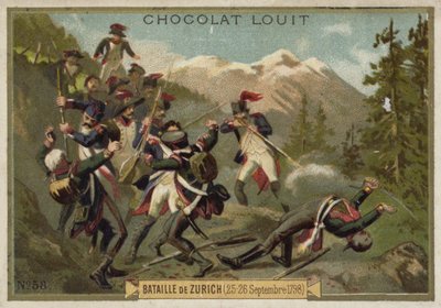 Batalla de Zúrich, Guerras Revolucionarias Francesas, 25-26 de septiembre de 1799 de French School