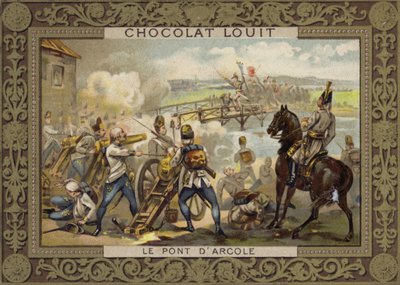 Batalla del Puente de Arcole, Italia, 1796 de French School