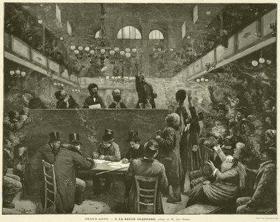 Bellas Artes, En la Sala Graffard, cuadro de M Jean Beraud de French School