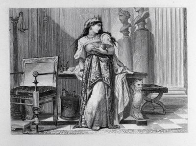 Berenice, ilustración para Berenice por Jean Racine (1639-99) de French School
