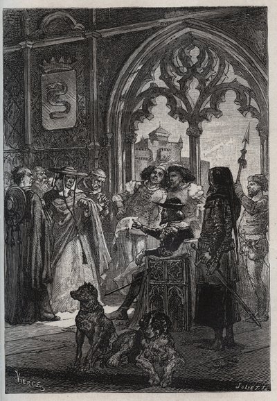 Bernabò Visconti de French School