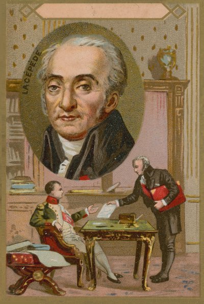 Bernard Germain de Lacépède, naturalista francés (1756-1825) de French School