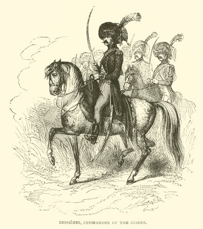 Bessieres, Comandante de los guías de French School