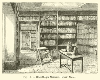 Biblioteca Mazarine, Galería Naudé de French School
