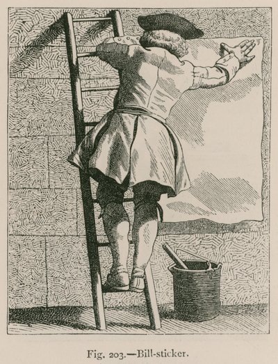 Pegador de Carteles de French School