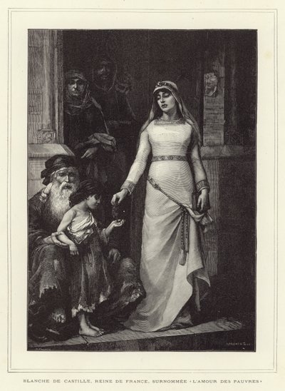 Blanca de Castilla, Reina Consorte de Luis VIII de Francia y madre de Luis IX de French School