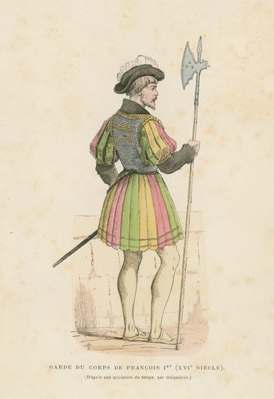 Guardia personal de Francisco I de Francia de French School