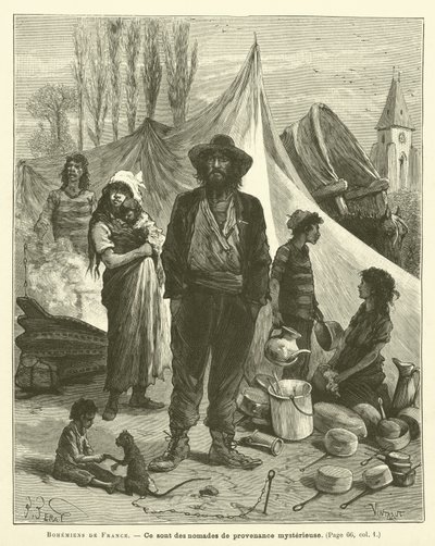 Bohemios de Francia de French School
