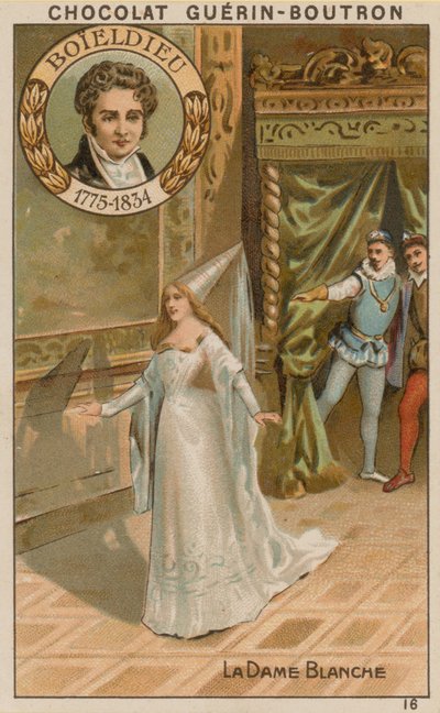 Boieldieu, La Dama Blanca de French School