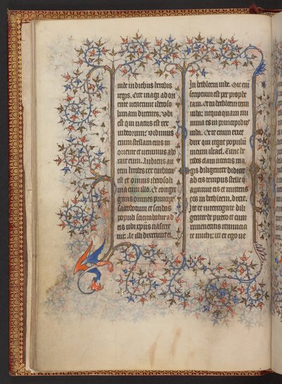 Libro de Horas, Add MS 32454 f.11v, Francia de French School