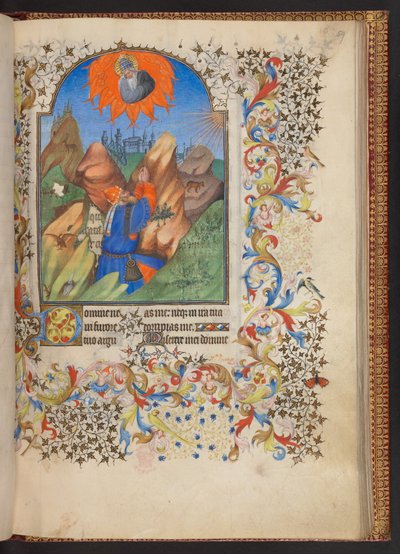 Libro de Horas, Add MS 32454 f.59r, Francia de French School