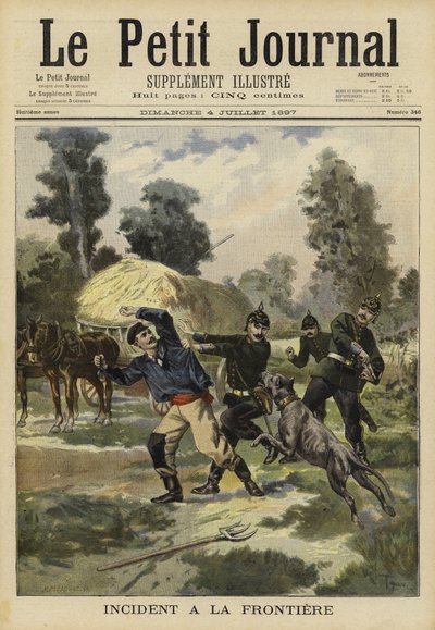 Incidente fronterizo, 1897 de French School
