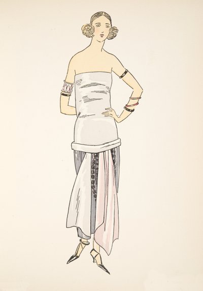 Boubangui, de una colección de planchas de moda de French School