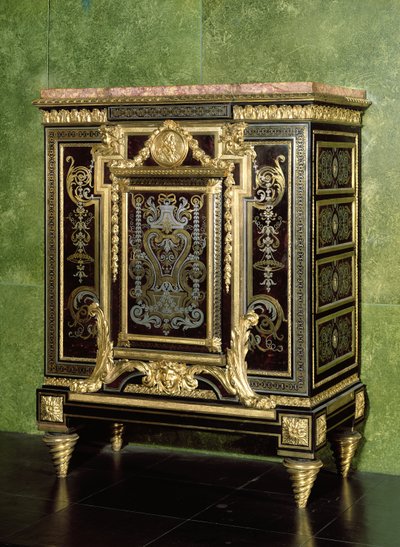 Gabinete Boulle, monturas de bronce dorado, finales del siglo XVII con alteraciones posteriores de French School