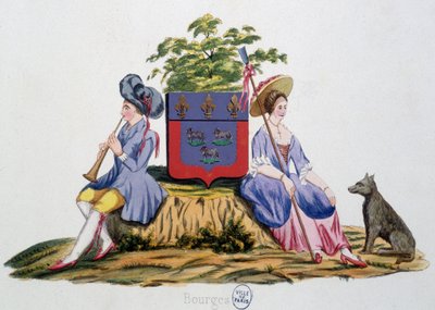 Blasón de Bourges - en "L