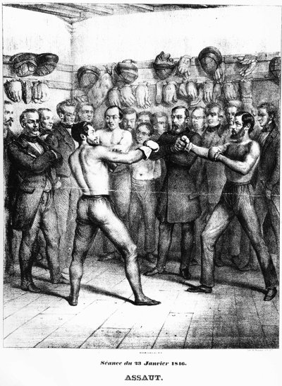 Boxeo: ejercicio Lecour - Carnavalet de French School
