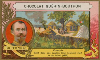 Bretonnet, soldado y explorador francés del siglo XIX de French School