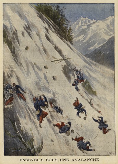 Enterrado bajo una avalancha de French School