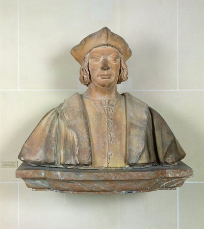 Busto del canciller Antoine Duprat (1463-1535) de French School