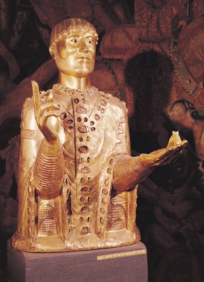 Busto de San Baudime de French School