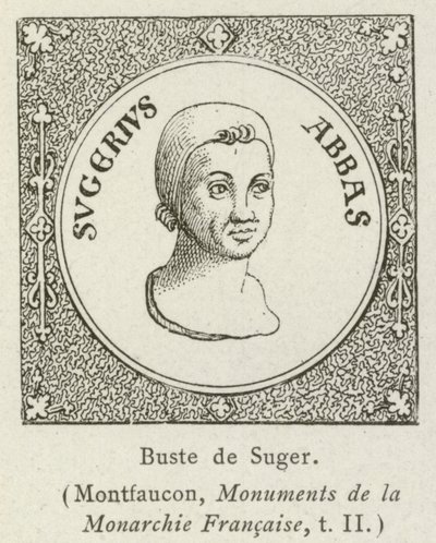 Busto de Suger de French School