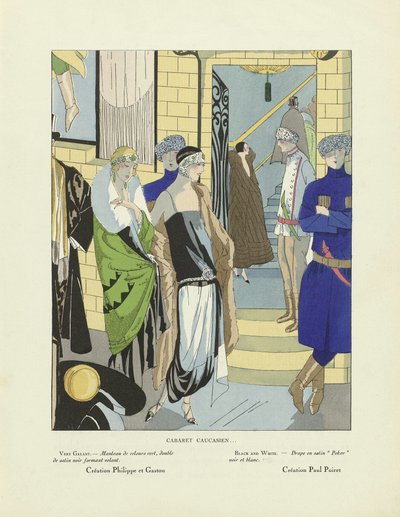 Cabaret Caucasien .., de Art-Gout-Beaute, pub.1920