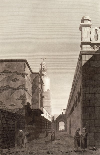 El Cairo: vista del exterior de la mezquita de Toulon de French School