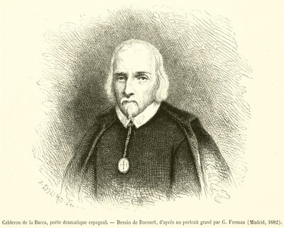 Calderón de la Barca, poeta dramático español de French School