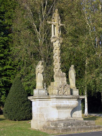 Calvario, tallado por los hermanos Cabedoche, 1827 de French School
