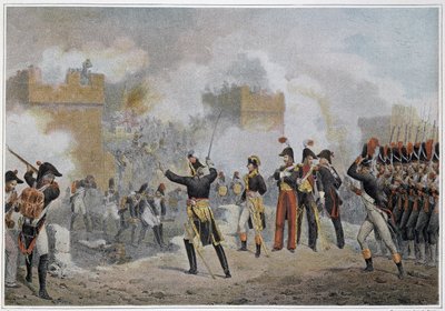 Campaña (Expedición) de Egipto (1798-1801), Ejército de Oriente: Asalto de Alejandría - en "Victorias y Conquistas de los Ejércitos Franceses" de French School