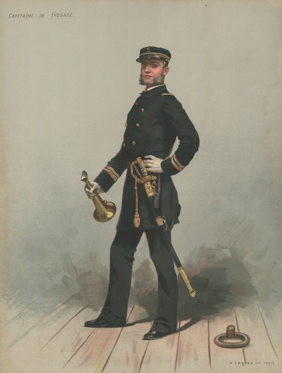 Capitán de fragata de French School