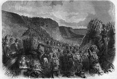 Captura de Roma (Expedición de Roma) por el ejército francés. El 24 de abril de French School