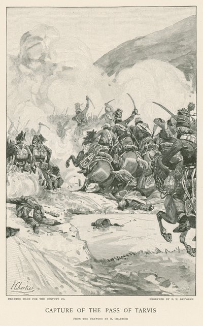 Captura del Paso de Tarvis de French School