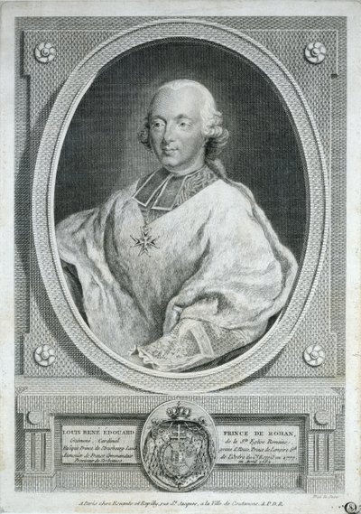 Cardenal de Rohan (1734-1803) de French School