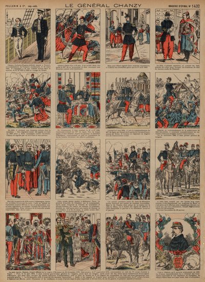 Carrera del general francés Alfred Chanzy de French School