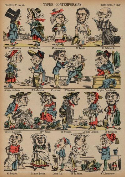 Caricaturas de French School