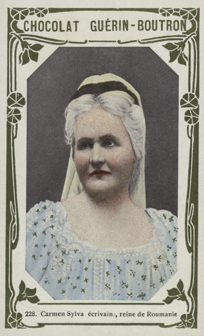 Carmen Sylva escritora, reina de Rumania de French School