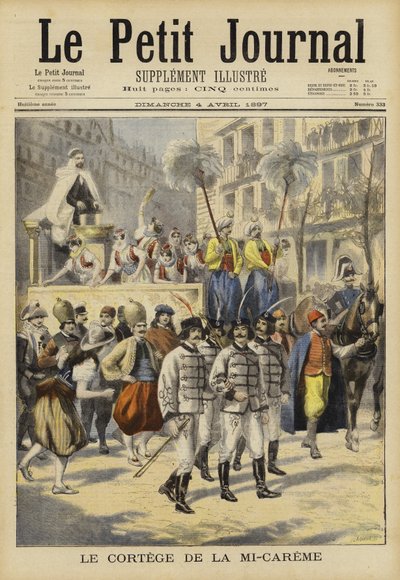Procesión de carnaval de French School