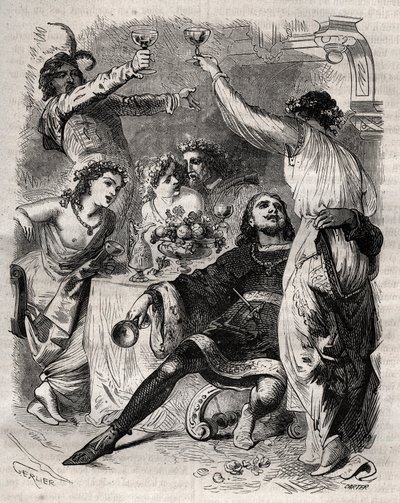 Caso de la Torre de Nesle de French School
