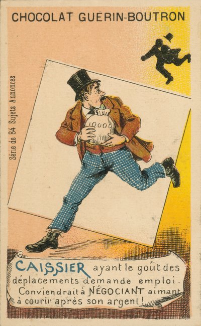 Cajero (litografía) de French School