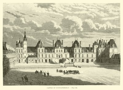 Castillo de Fontainebleau de French School