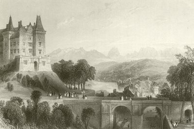 Castillo de Pau, lugar de nacimiento del rey Enrique IV de French School