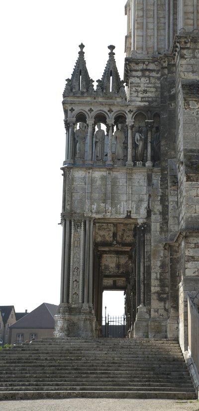 Catedral de Chartres, detalle del portal sur de French School